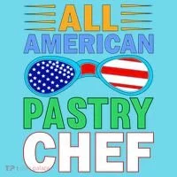 All American Pastry Chef Kids T-Shirt thumb 4