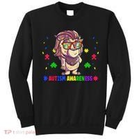 Autism Awareness Puzzle Piece Love Autistic Support Sweatshirt thumb 0