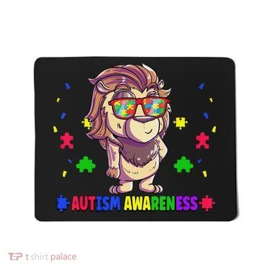 Autism Awareness Puzzle Piece Love Autistic Support Mousepad