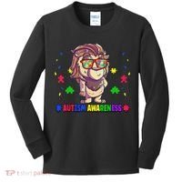 Autism Awareness Puzzle Piece Love Autistic Support Kids Long Sleeve Shirt thumb 0