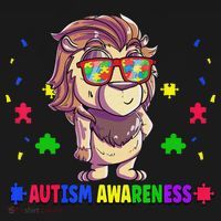 Autism Awareness Puzzle Piece Love Autistic Support Kids Long Sleeve Shirt thumb 2