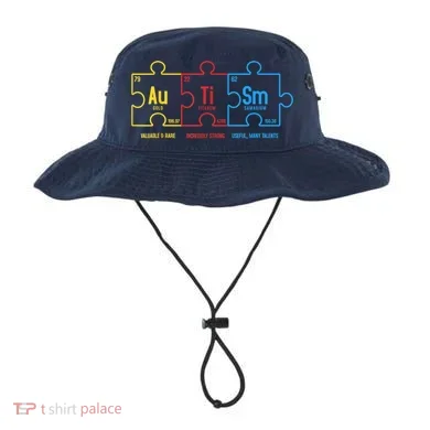 Autism Awareness Puzzle Elements Design Bucket Hat