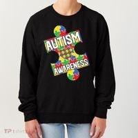 Autism Awareness Puzzle Piece Awareness Women's Sweatshirt thumb 0