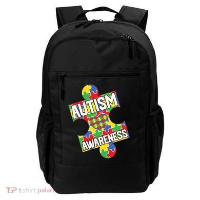 Autism Awareness Puzzle Piece Awareness Backpack