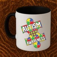 Autism Awareness Puzzle Piece Awareness Coffee Mug thumb 2