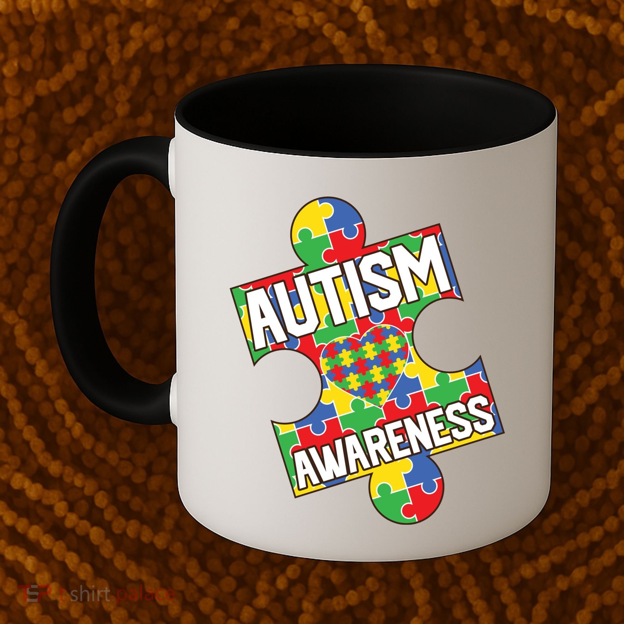 Autism Awareness Puzzle Piece Awareness Coffee Mug