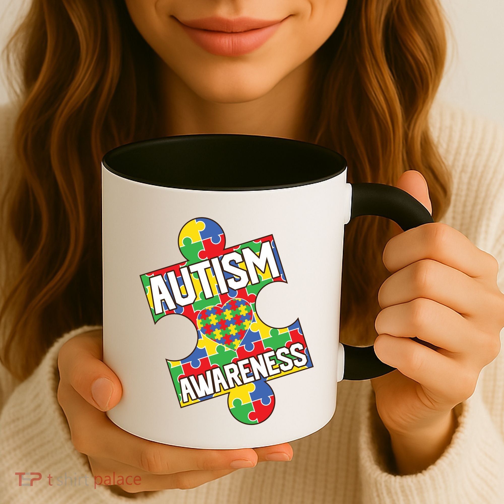 Autism Awareness Puzzle Piece Awareness Coffee Mug