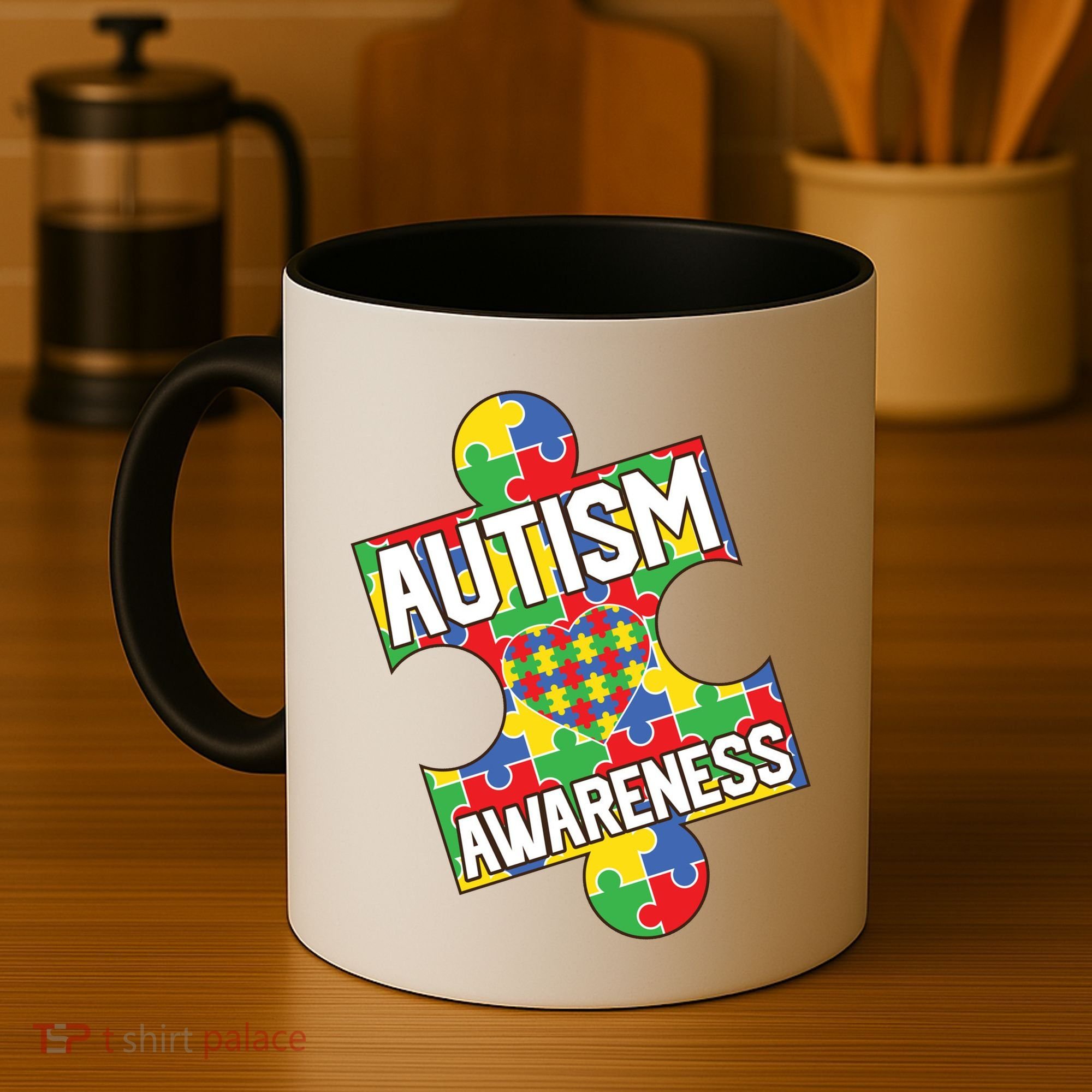 Autism Awareness Puzzle Piece Awareness Coffee Mug