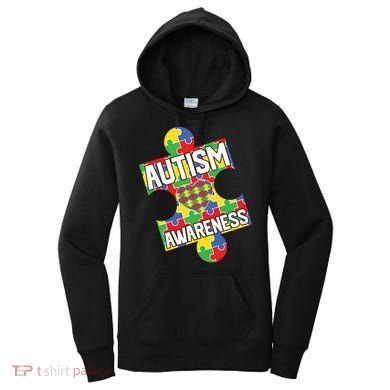 Autism Awareness Puzzle Piece Awareness Women's Hoodie