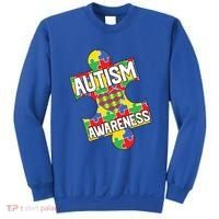 Autism Awareness Puzzle Piece Awareness Sweatshirt thumb 0