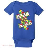 Autism Awareness Puzzle Piece Awareness Baby Bodysuit thumb 0