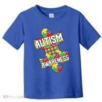Autism Awareness Puzzle Piece Awareness Toddler T-Shirt thumb 0