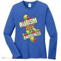 Autism Awareness Puzzle Piece Awareness Women's Long Sleeve Shirt thumb 0