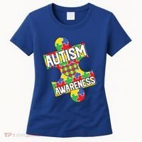 Autism Awareness Puzzle Piece Awareness Women's T-Shirt thumb 0