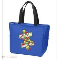 Autism Awareness Puzzle Piece Awareness Tote Bag thumb 3