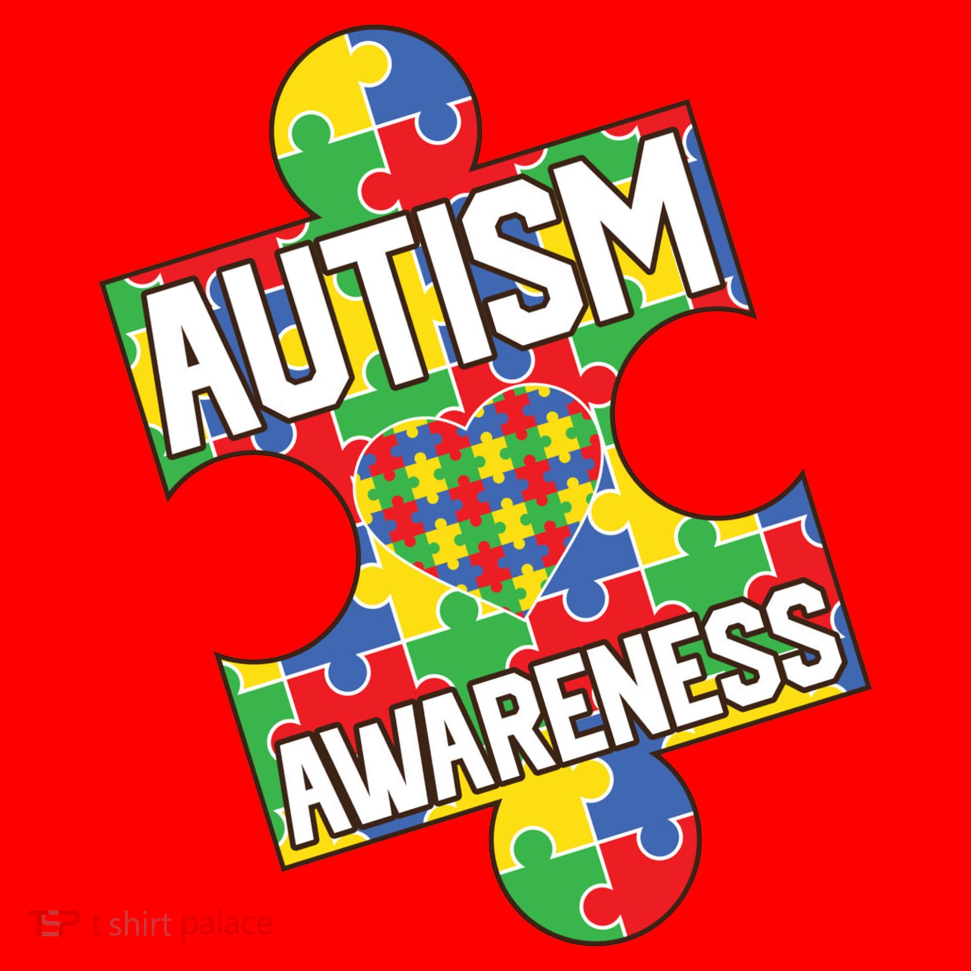Autism Awareness Puzzle Piece Awareness Santa Hat
