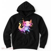 Axolotl Animal Pop Art Cute Axolotl Lover 2 Hoodie thumb 0
