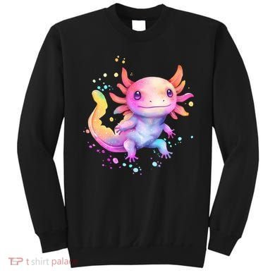 Axolotl Animal Pop Art Cute Axolotl Lover 2 Sweatshirt