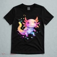 Axolotl Animal Pop Art Cute Axolotl Lover 2 T-Shirt thumb 5