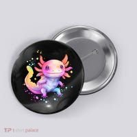 Axolotl Animal Pop Art Cute Axolotl Lover 2 Button thumb 0