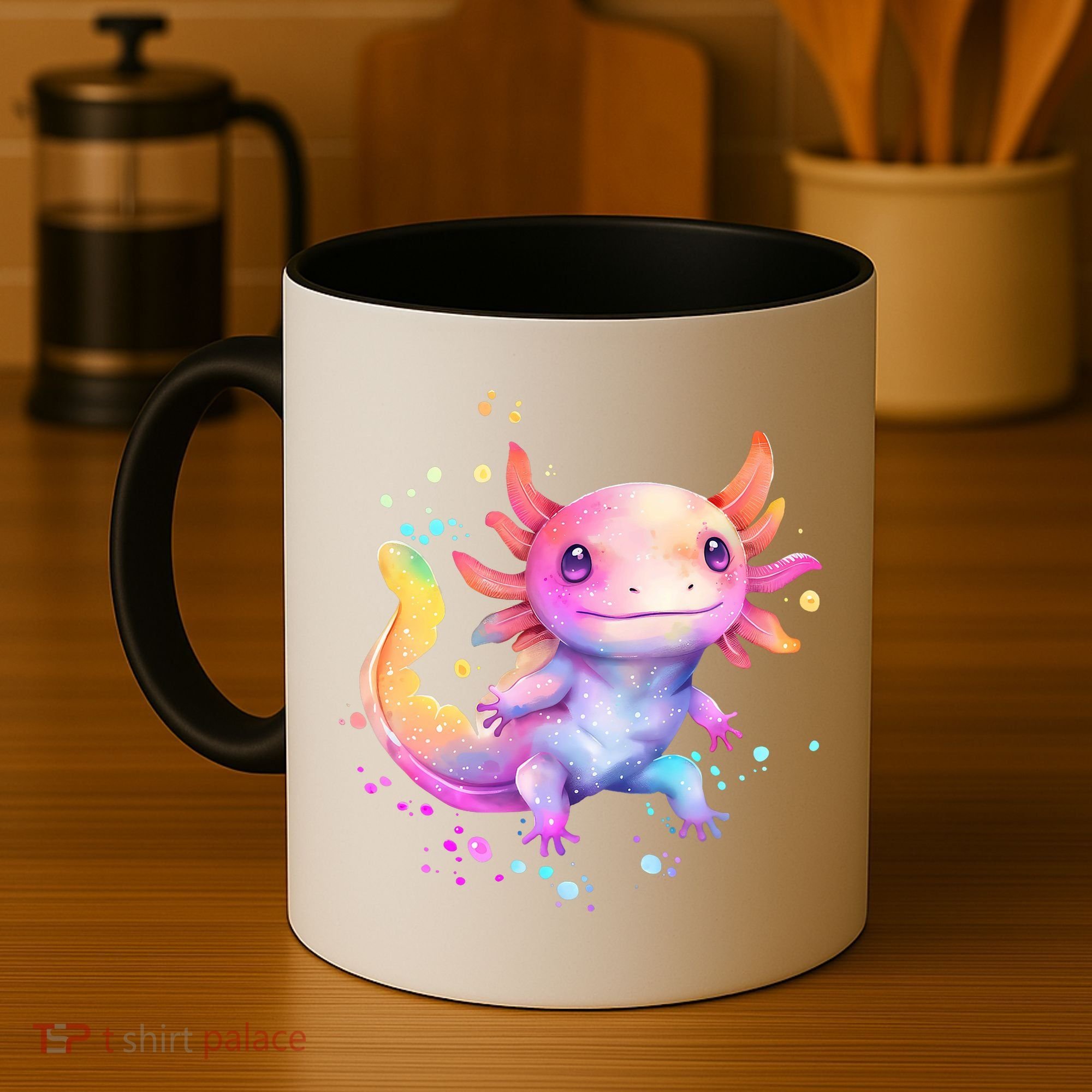 Axolotl Animal Pop Art Cute Axolotl Lover 2 Coffee Mug