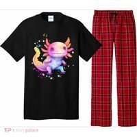 Axolotl Animal Pop Art Cute Axolotl Lover 2 Pajama Set thumb 0