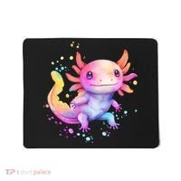 Axolotl Animal Pop Art Cute Axolotl Lover 2 Mousepad thumb 0