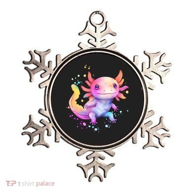 Axolotl Animal Pop Art Cute Axolotl Lover 2 Ornament