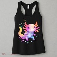 Axolotl Animal Pop Art Cute Axolotl Lover 2 Women's Tank Top thumb 3