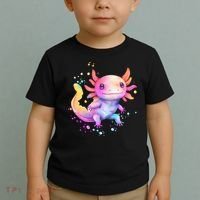 Axolotl Animal Pop Art Cute Axolotl Lover 2 Toddler T-Shirt thumb 2