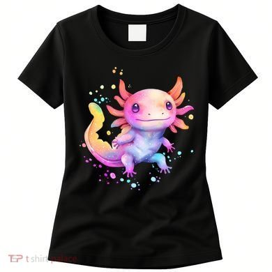 Axolotl Animal Pop Art Cute Axolotl Lover 2 Women's T-Shirt