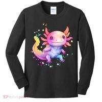 Axolotl Animal Pop Art Cute Axolotl Lover 2 Kids Long Sleeve Shirt thumb 0