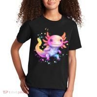 Axolotl Animal Pop Art Cute Axolotl Lover 2 Kids T-Shirt thumb 2