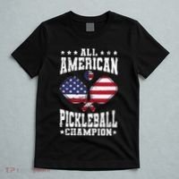 All American Pickleball Champion Patriotic Paddleball T-Shirt thumb 5