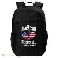 All American Pickleball Champion Patriotic Paddleball Backpack thumb 0