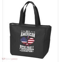 All American Pickleball Champion Patriotic Paddleball Tote Bag thumb 3