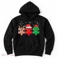 Autism Awareness Puzzle Christmas Autistic Xmas Pajama Hoodie thumb 0