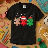 Autism Awareness Puzzle Christmas Autistic Xmas Pajama Kids T-Shirt thumb 3