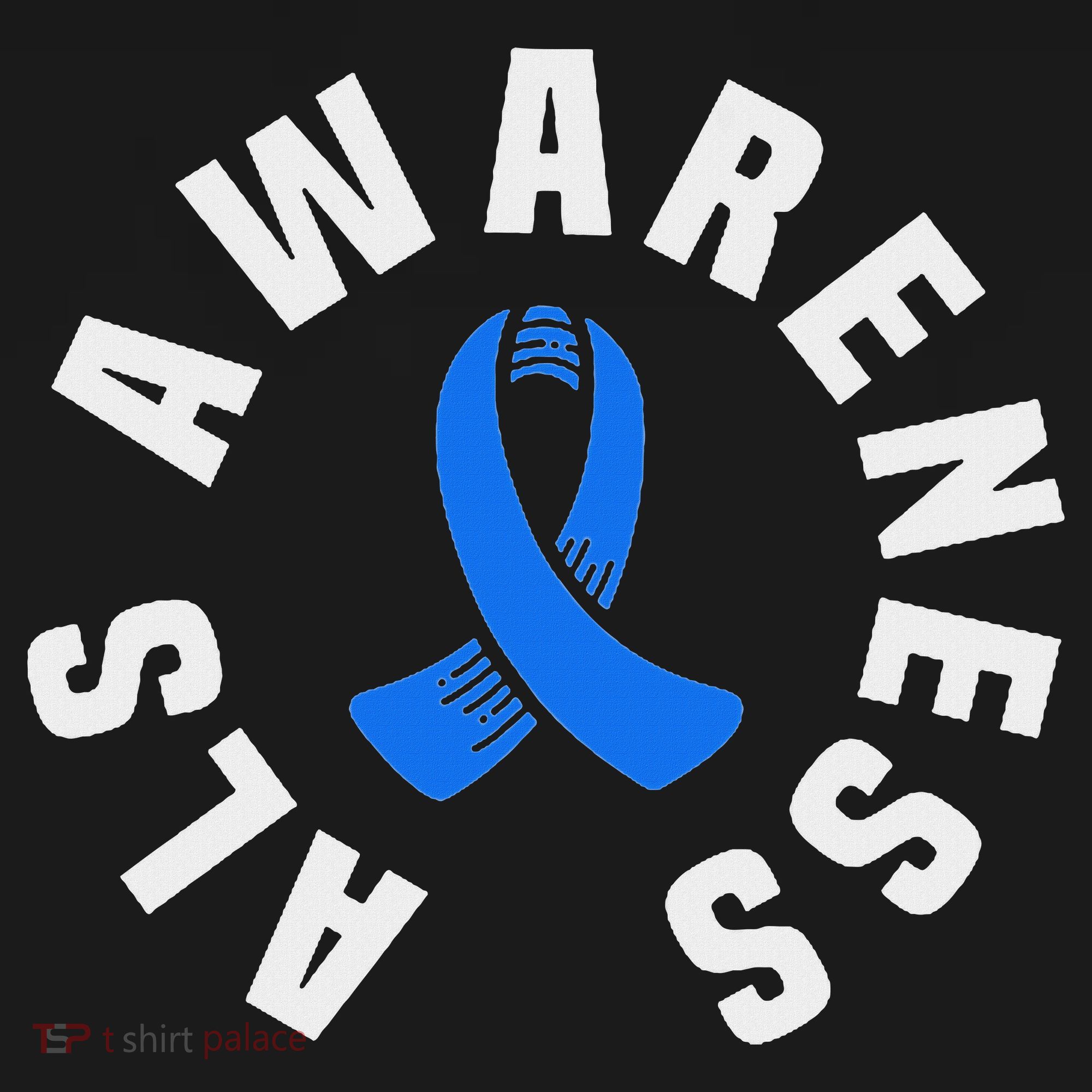 Als Awareness Pocket Wear Blue Ribbon Als Disease Support Mousepad