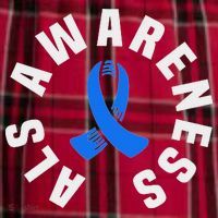Als Awareness Pocket Wear Blue Ribbon Als Disease Support Men's Flannel Plaid Pajama Pants thumb 2