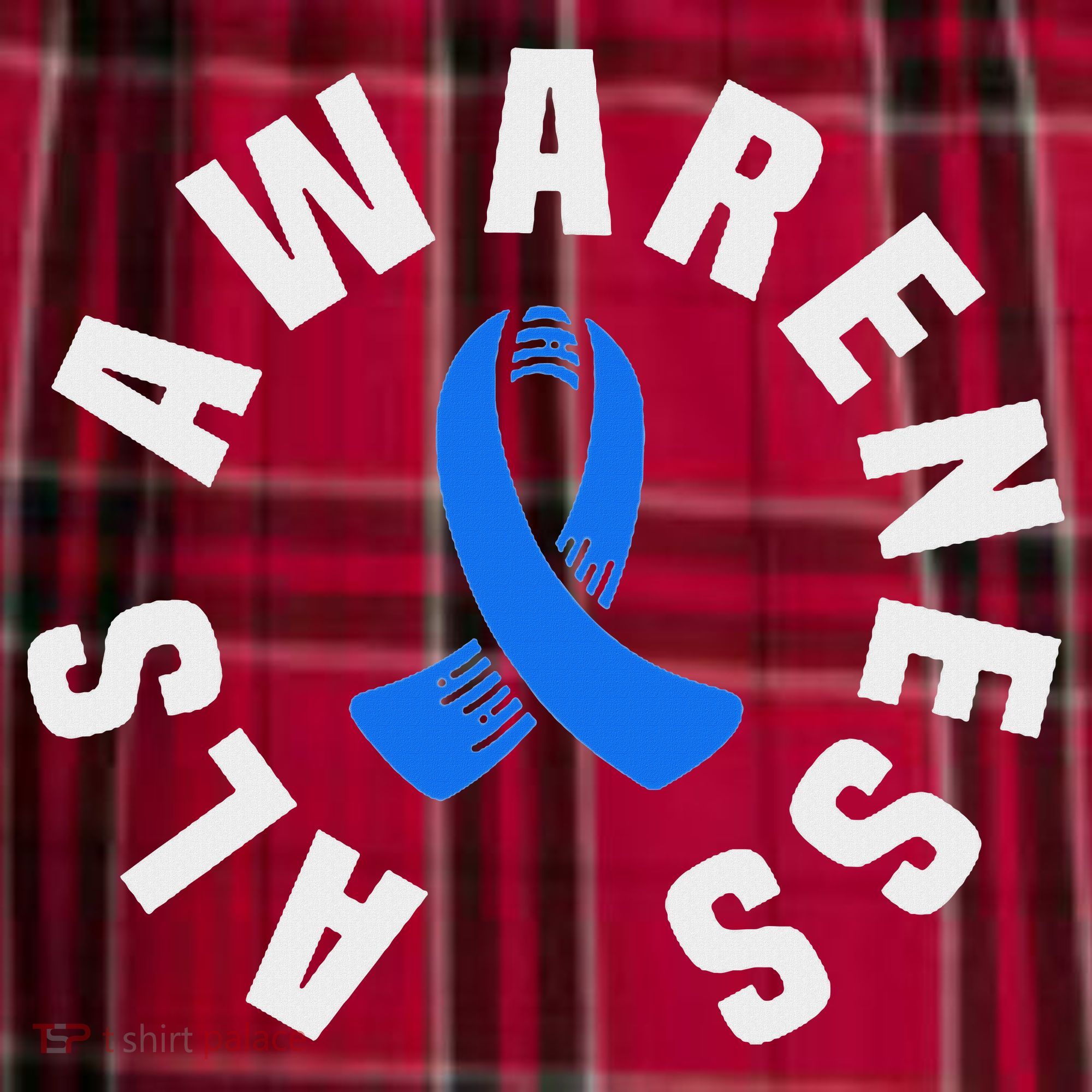 Als Awareness Pocket Wear Blue Ribbon Als Disease Support Men's Flannel Plaid Pajama Pants
