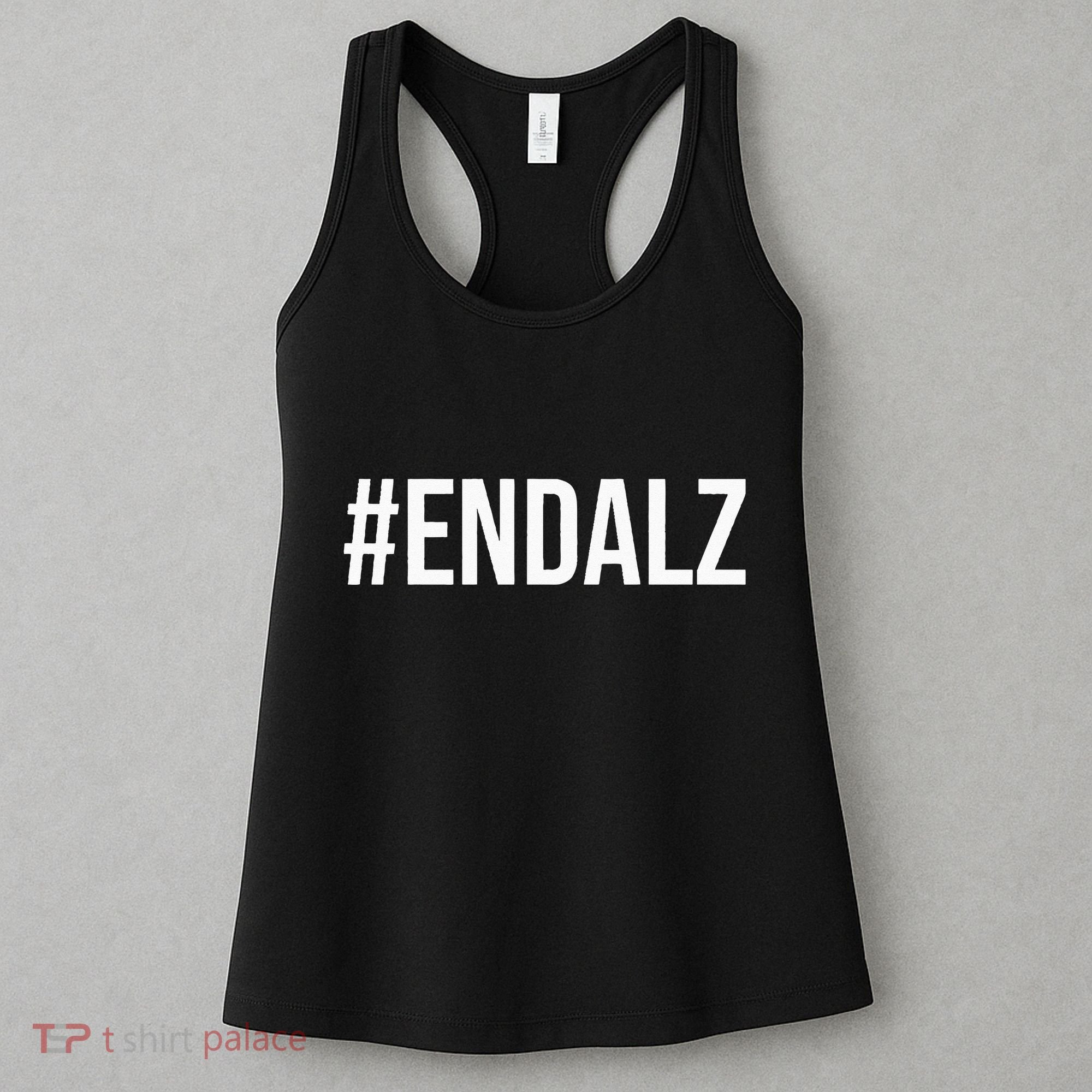 Alzheimers Awareness Purple Ribbon Dementia Mom Dad Grandpa Women's Tank Top