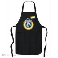 Astronaut Aroace Pride Flag Apron thumb 0