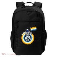 Astronaut Aroace Pride Flag Backpack thumb 0