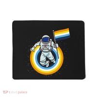 Astronaut Aroace Pride Flag Mousepad thumb 0