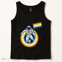 Astronaut Aroace Pride Flag Tank Top thumb 2