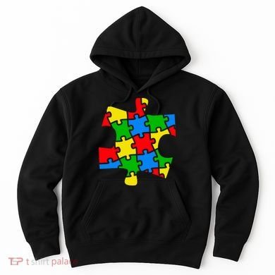 Autism Awareness Puzzle Piece Hoodie