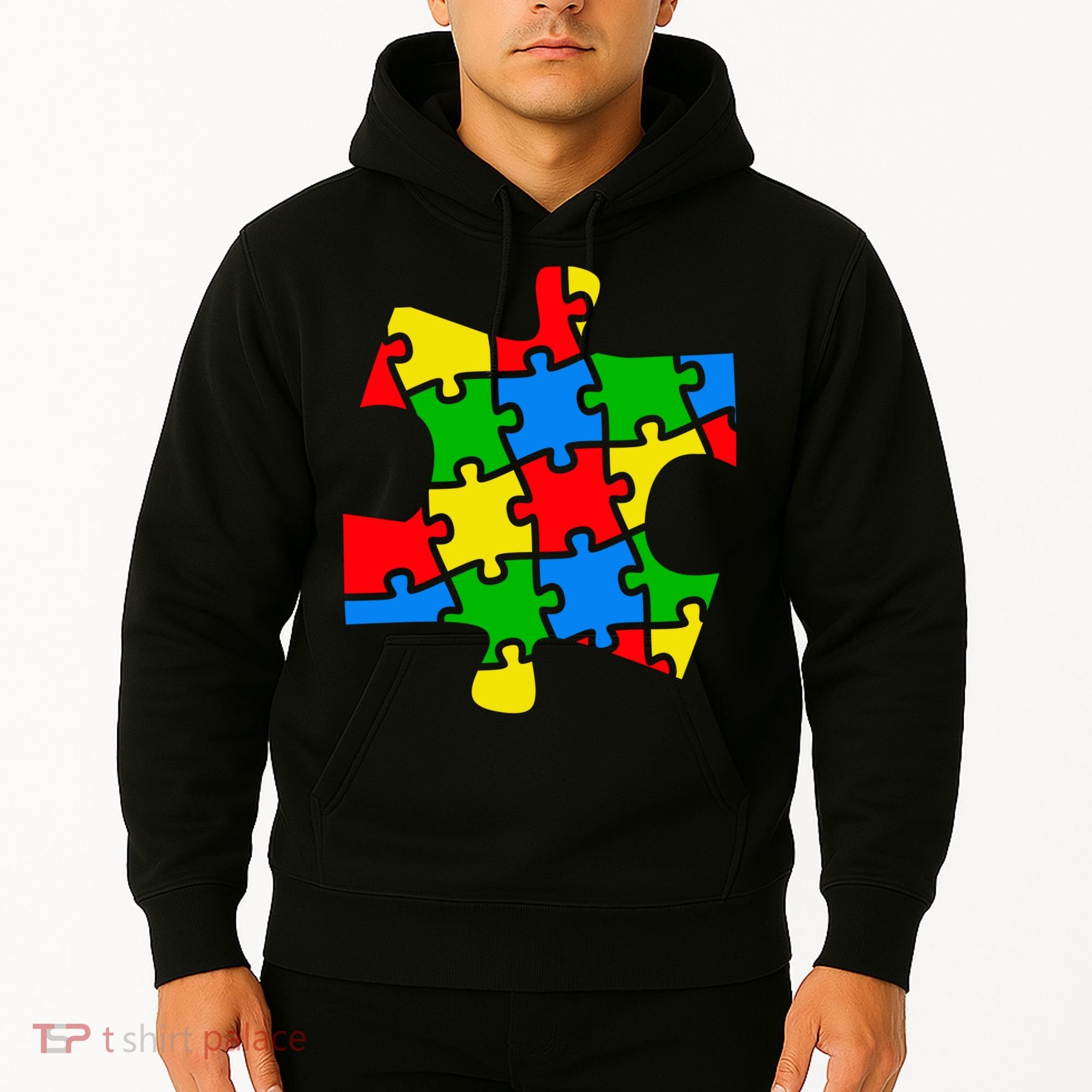 Autism Awareness Puzzle Piece Hoodie