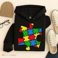 Autism Awareness Puzzle Piece Hoodie thumb 4