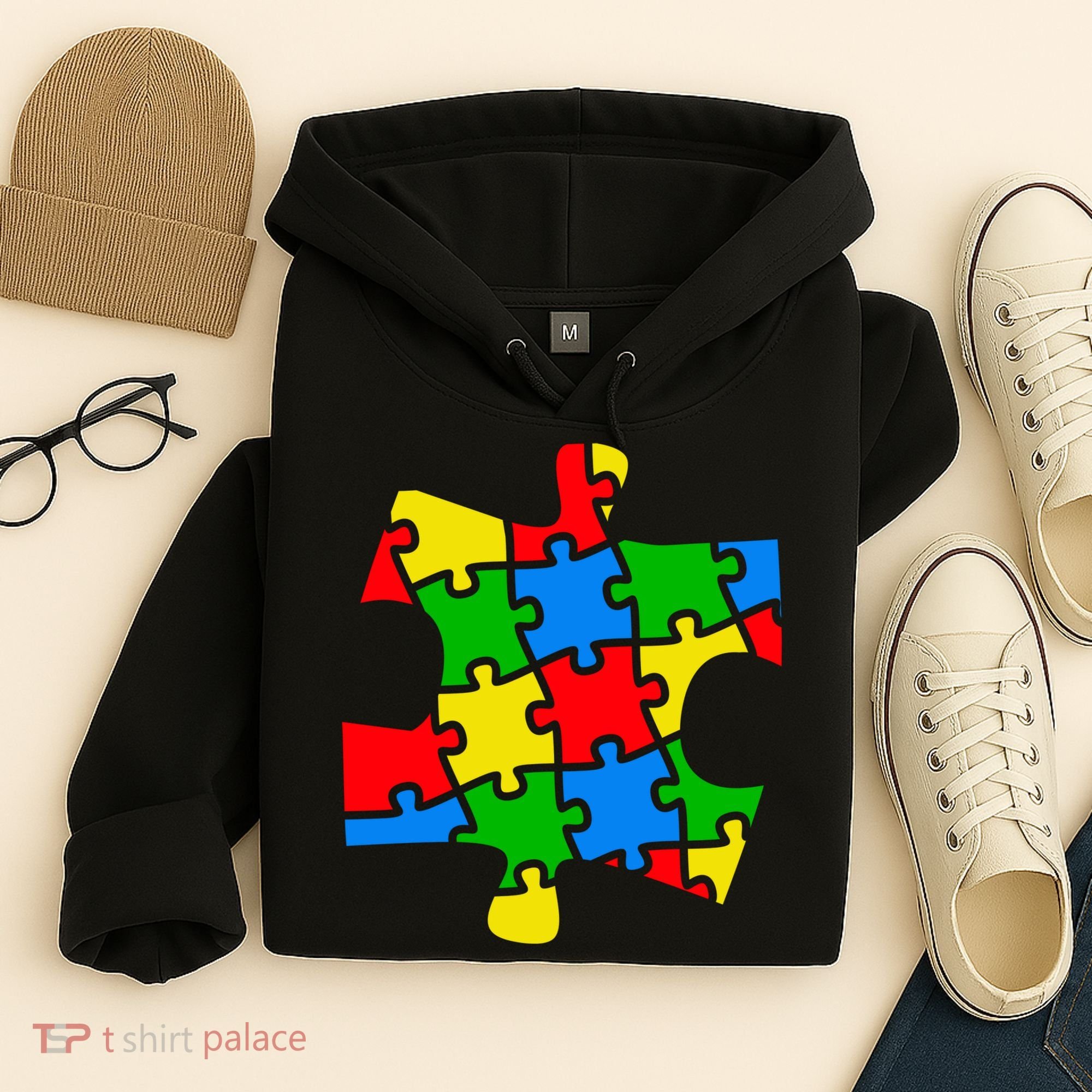 Autism Awareness Puzzle Piece Hoodie